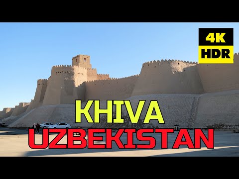 Khiva, Uzbekistan in 4K (UHD) HDR