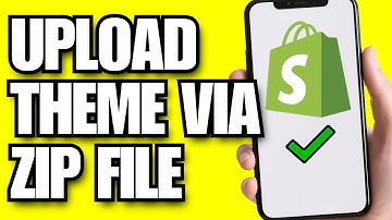 How To Upload Shopify Theme Via Zip File (2025)