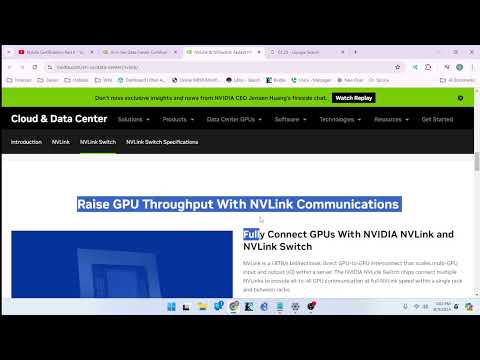 Nvidia Certification: Part 7