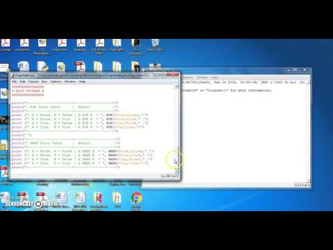 Python: Simulating Logic Gates