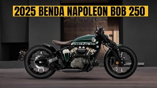 BETTER THAN HONDA REBEL!! 2024 BENDA NAPOLEON BOB 250 OFFICIALLY RELEASED!!