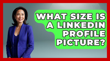 What Size Is A LinkedIn Profile Picture? - Everyday-Networking