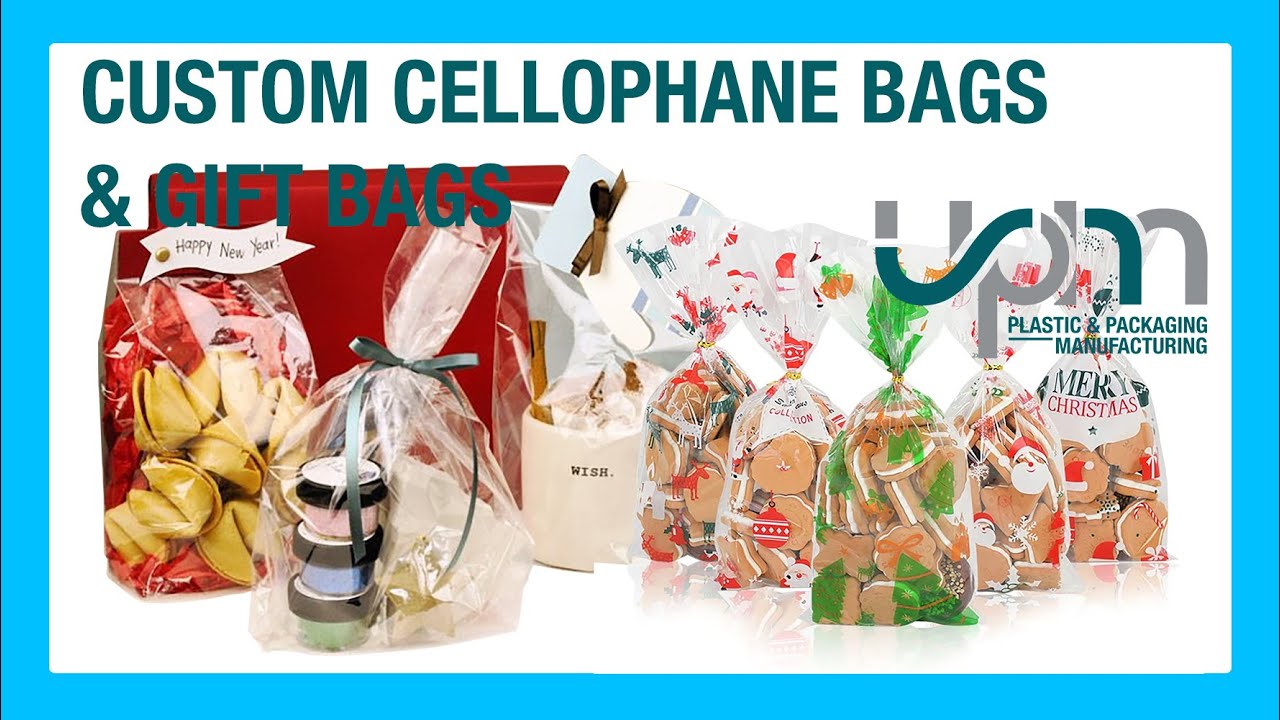Custom Cellophane Gift Bags