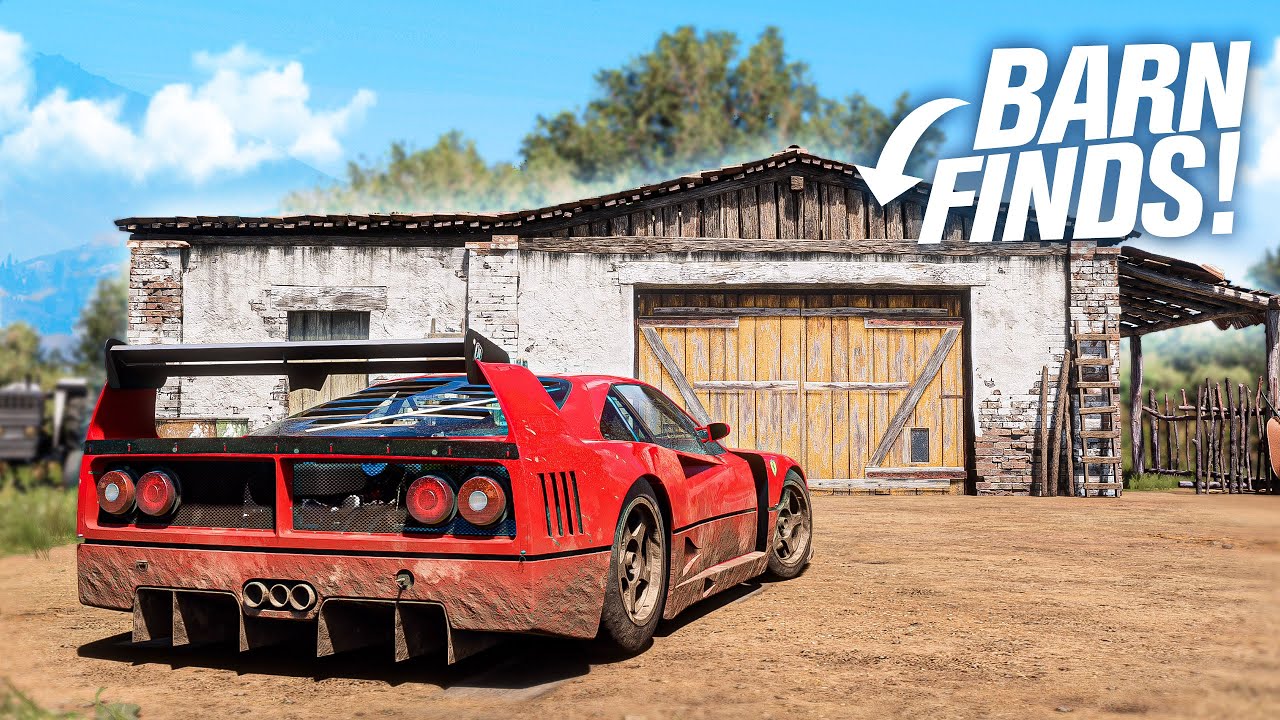 Forza Horizon 5 Barn Finds, map for hidden cars