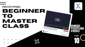 How to Embed a Video/ Youtube video in Axure RP9 (Axure RP: Beginner to Master 10)