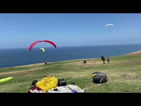 Old Guy Flying-Paragliding Tour of Torrey Pines Gliderport