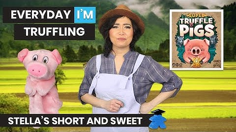 Super Truffle Pigs Board Game - Stella