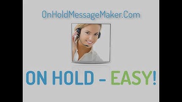 On Hold Message Maker - What We Do