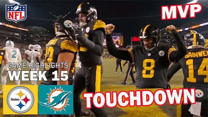 Miami Dolphins vs Pittburgh Steelers Full Game Highlights | WEEK 15 | NFL Season 2025