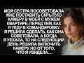 Моя сестра посоветовала мне поставить скрытую камеру в моей с мужем квартире, но когда я включила её