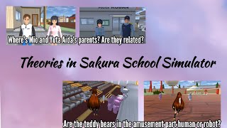 Theories in Sakura School Simulator || Rainbow Toni 🌈 ||