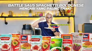 SESUAI KEMASAN?! BATTLE SAUS SPAGETHI BOLOGNESE ! | MENCARI YANG TERENAK!