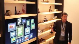 CES 2016 - Panasonic's Transparent Display