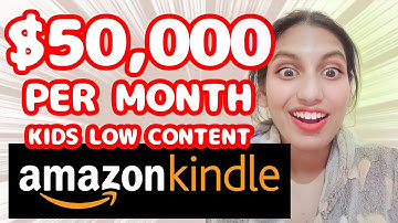 😳Make $50K per MONTH on Amazon KDP with this LOW CONTENT KIDS NICHE