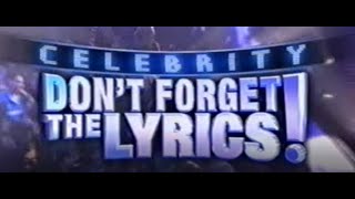 Celebrity Don't Forget the Lyrics  Boyz II Men