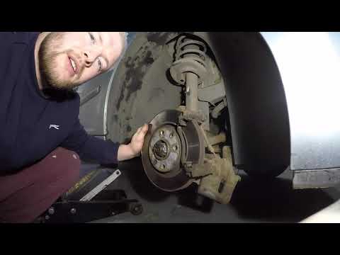 DIY Peugeot 207 1 6 HDI Brake discs and pads replacement