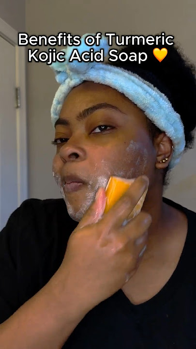 Turmeric Kojic Acid Soap | Brightening & Skin Tone Evenness!