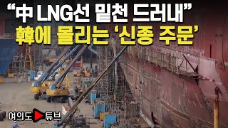 [여의도튜브] “中 LNG선 밑천 드러내” 韓에 몰리는 ‘신종 주문’ / 머니투데이방송