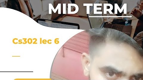 Cs302 short lecture 6 Midterm series quine McCluskey method