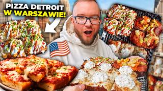 AMERYKAŃSKA PIZZA W STYLU DETROIT - Kwadratowy Pies (Warszawa) [reportaż] | GASTRO VLOG 661