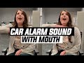 Girl Imitates Car Alarm Sound Viral On Twitter