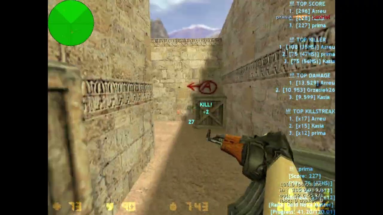 CS 1.6 in 2025 [ONLY DD2 DM] ★ MULTI-HEAD ★ DEATHMATCH ★ 1s1k