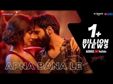 Apna Bana Le Lyrics Bollywood Valentine's Day Hits by Sachin-Jigar, Arijit Singh #arjitsingh #viral