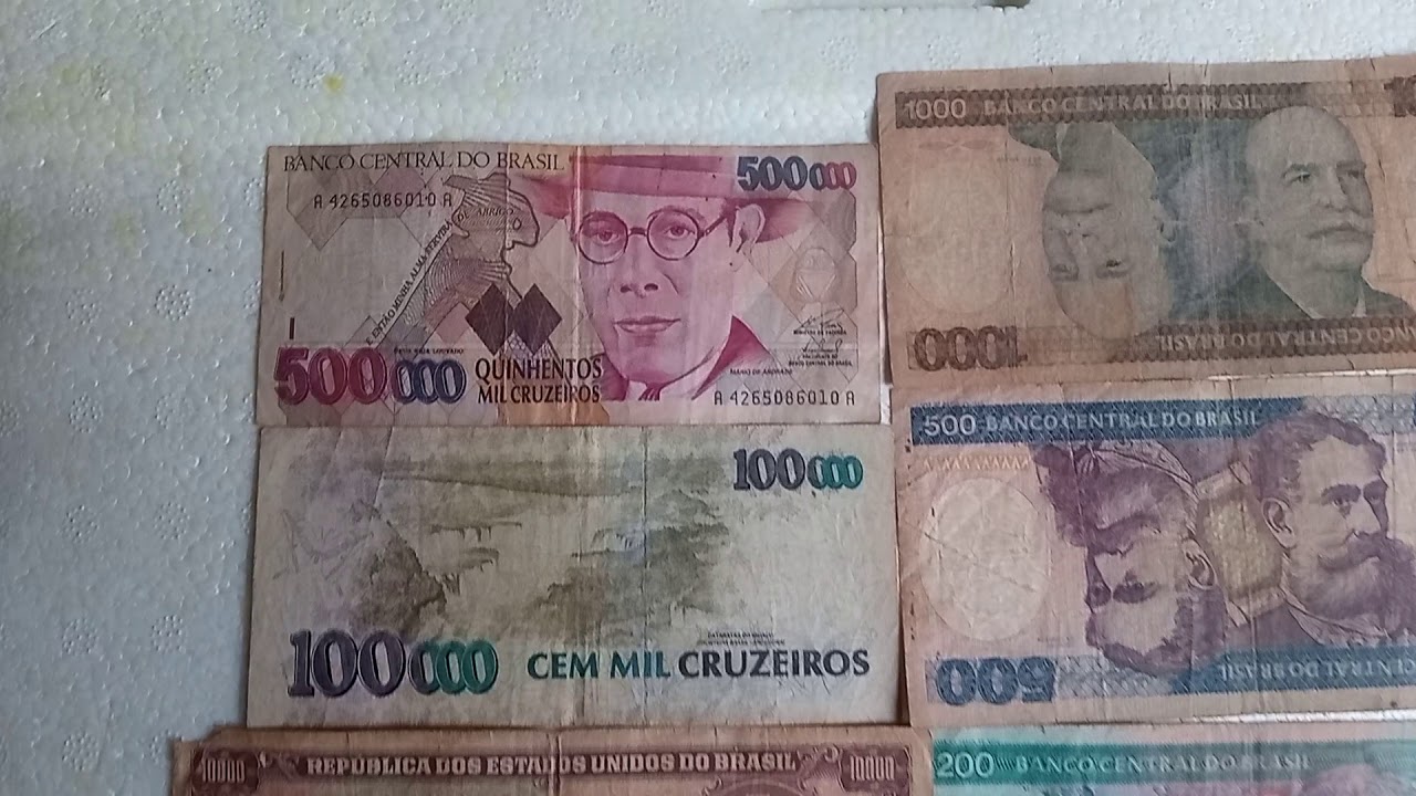 você já viu nota de $5000.000(quinhentos mil)... - YouTube