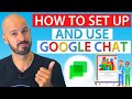 How to use Google Chat for Business - Basic Introduction