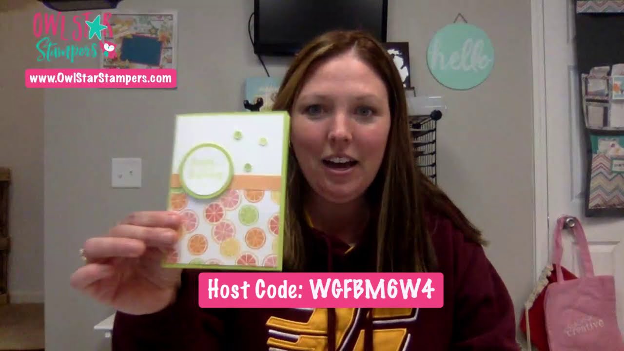 Using Stampin’ Up! DSP to Make a Quick Stack of Cards - YouTube