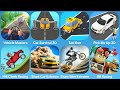 Vehicle Masters, Car Survival 3D, Taxi Run, Pick Me Up 3D, Hill Climb Racing, Stunt Car Extreme, Stu