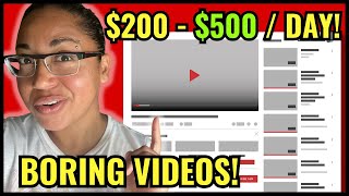 $200+ A Day Posting Boring YouTube Video Tutorials + Reviews [How I Do It!] by Pilar Newman 1,244 views 9 months ago 9 minutes, 22 seconds