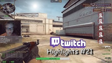 CS:GO - 5X HEADSHOTS ACE! - INSANE BHOP - TWITCH HIGHLIGHTS #21