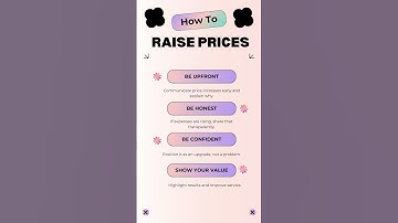 🔹How to Raise Prices Without Losing Customers #entrepreneur