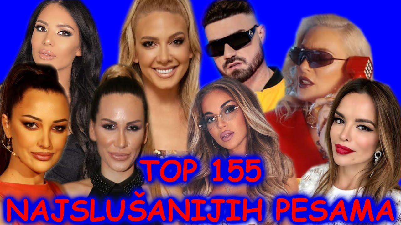 TOP 155 NAJSLUŠANIJIH PESAMA (NAJSLUŠANIJE PESME NA BALKANU) (2021)