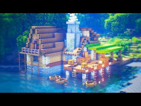 Fall Asleep While I Build A Lakehouse In Minecraft