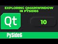 PySide6 QMainWindow Tutorial: Build Your First Main Window | Pro Trading Art