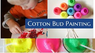 painting cotton bud ear swab