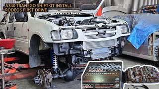 Transgo Shift kit Fitted to the A340 Manulised Auto TF Rodeo | Rodeos first drive