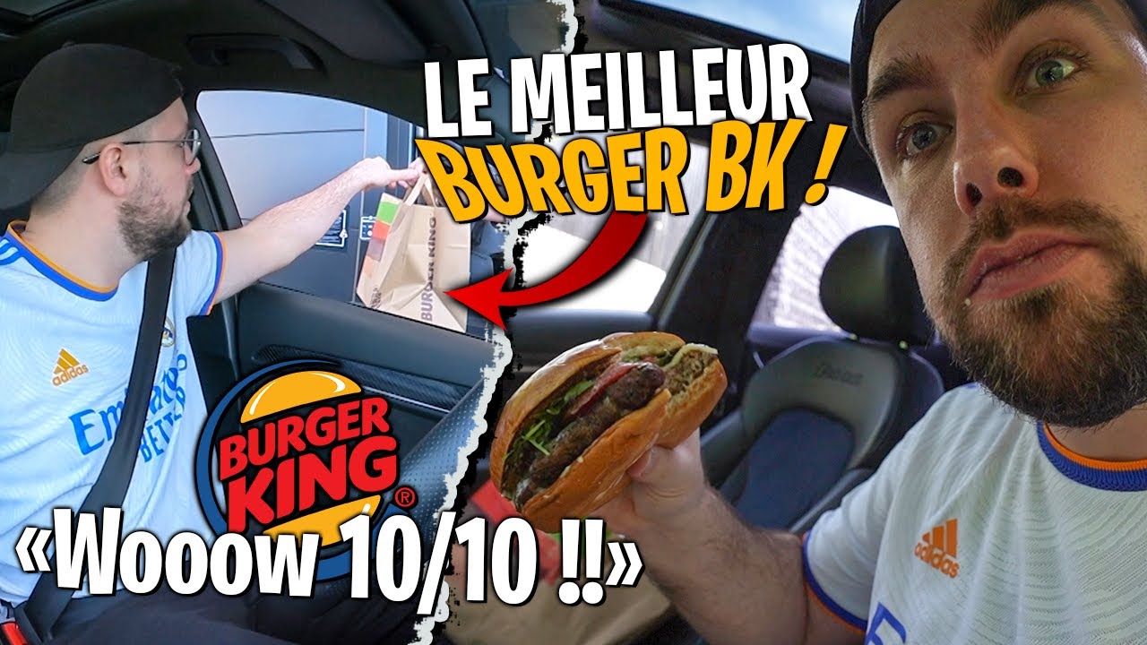 Fish and Chips chez Burger King ? (je me retrouve avec un Burger de fou !)