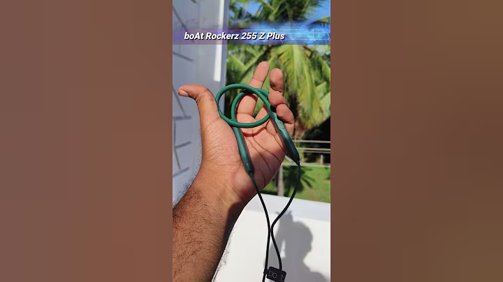 boAt Rockerz 255 Z Plus Quick Unboxing #shorts