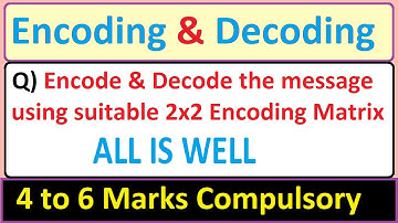 Encoding and Decoding | Encode and Decode | What is Encoding and Decoding