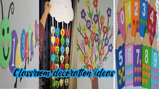 Pre classroom wall decoration ideas ||Classroom Caterpillar decoration ideas || screenshot 4