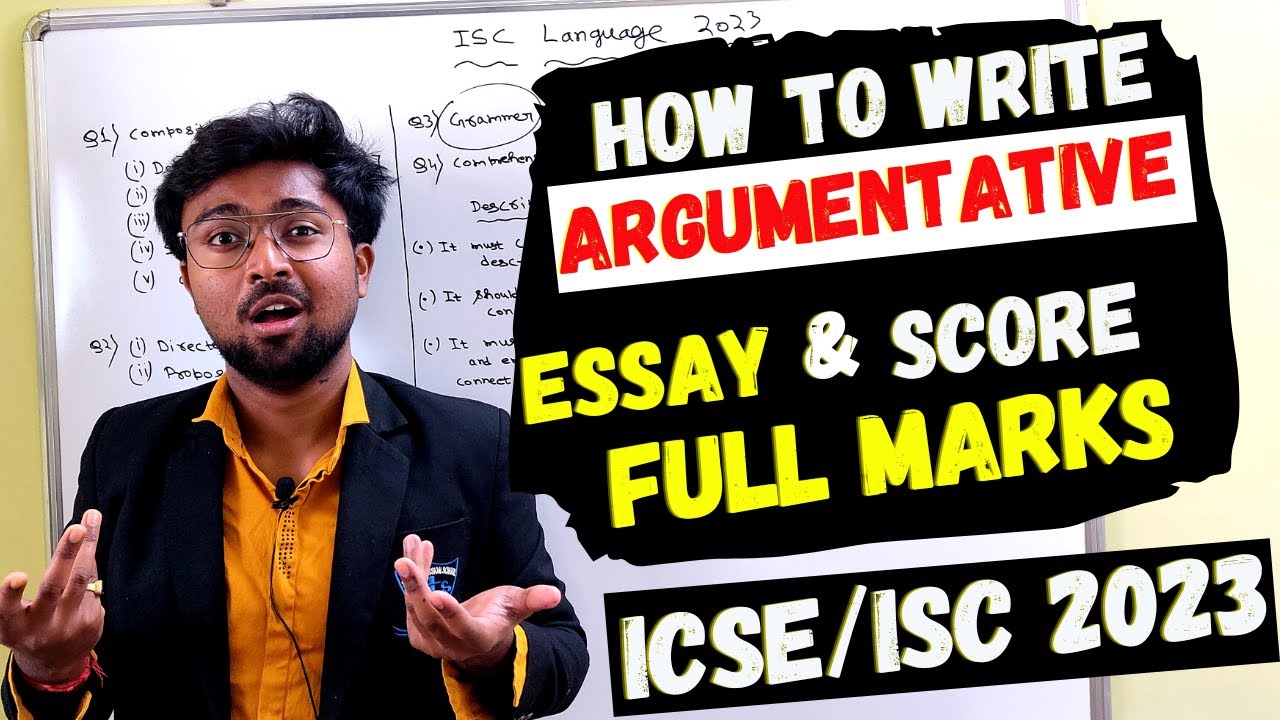 argumentative essay icse class 10