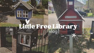 Little Free Libraries Vlog || Exciting Finds