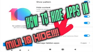 HOW TO HIDE APPS IN MIUI10 (LATEST MIUI HIDDEN FEATURE) screenshot 3