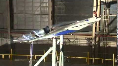 X-48C Test in Wind Tunnel