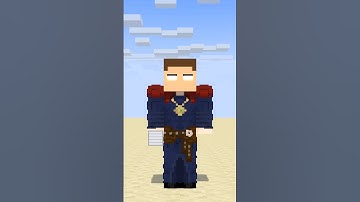 Building Robot Challenge - Dr. Strange + Herobrine #minecraft  #shorts #herobrine