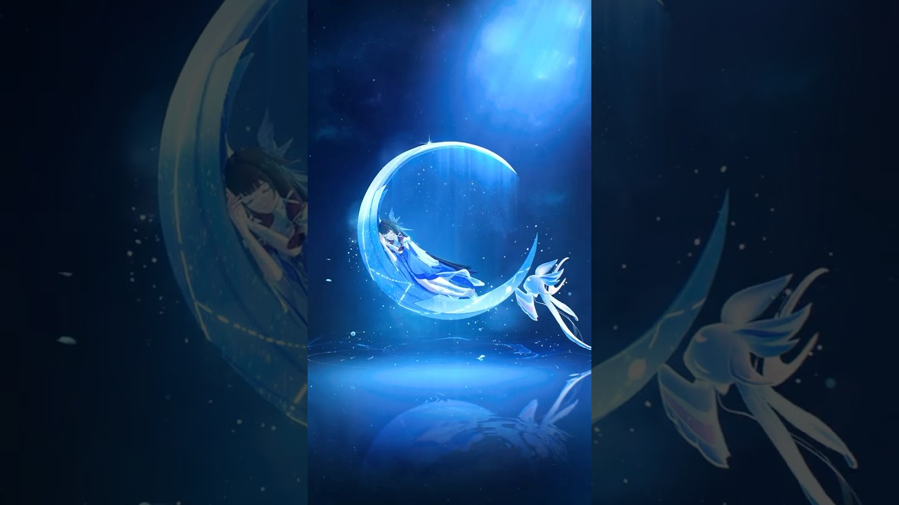 Hmm... I think I'll take a nap with the kuuhenki. #GenshinMoonInvitation #GenshinImpact #Columbina