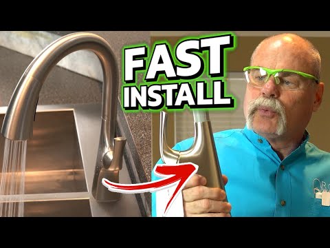 How to INSTALL a Top Pfit Faucet FAST | DIY Plumbing | Pfister Faucets